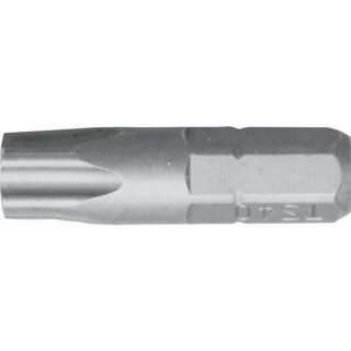 1/4" TX 5-star tamper bit 10ts