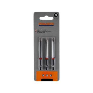 1/4" phillips color bit no.3  75 mm 3pcs
