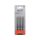 1/4" pozidriv color bit no.2  75 mm 3pcs