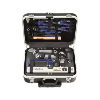 PROJAHN 1/4" + 1/2" proficraft Universal-Werkzeug-Trolley, 130-tlg.