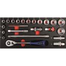 PROJAHN ProForm Einlage mit 1/2" Xi-on Werkzeug-Satz...