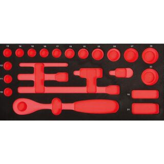 PROJAHN ProForm Einlage leer für 1/2" Xi-on Stecknüsse