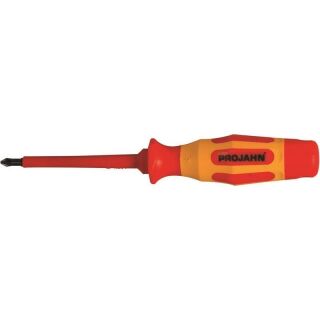 Universal VDE screwdriver phillips+pozidriv no. 1/2/3
