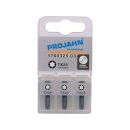 PROJAHN 3er Pack 1/4" Torsion-Bit   L25 mm TX40