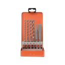 Hammer Drill Bit and Chisel Set (Ø 6, 8, 10, 12...
