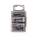 PROJAHN 10er Pack 1/4" markierter Bit Länge 25...