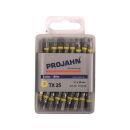 PROJAHN 50er Pack 1/4" markierter Bit L25 mm TX T25