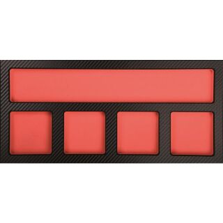 ProForm empty inlay with 5 storage compartments