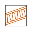 Sabre saw blade PU500W 500 mm VE1