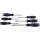 Go through screwdriver set 6pcs (phillips+slotted)