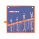 GearTech combin. ratchet wrench flexible set 4pcs 10 - 13...