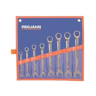 PROJAHN GearTech Schlüssel Satz Rolltasche 8tlg