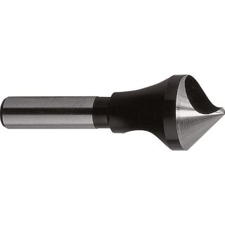 Countersink with cross hole HSS-Co 5% Ø 15-20 mm