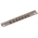 1/2" clip-rail, empty, 11pcs