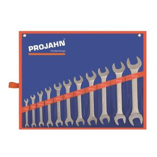 PROJAHN Doppelgabelschlüssel Set 11tlg in Rolltasche - 6 bis 32
