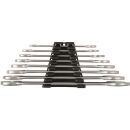 Double open end wrench set  8pcs 6 x 7 - 8 x 9 - 10 x 11...