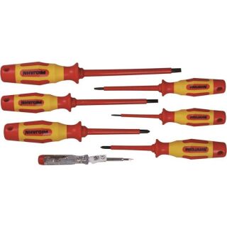 VDE screwdriver set  7pcs (slotted + phillips)