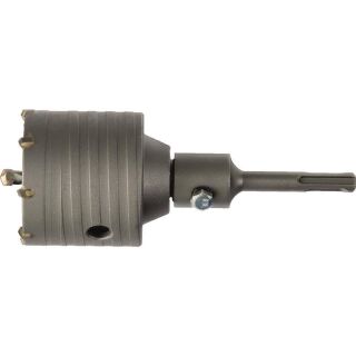 Complete core bit 82 mm+shank SDS-plus+center. bit
