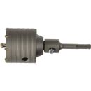Complete core bit 82 mm+shank SDS-plus+center. bit