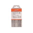 PRODUR drill bit set, 5-10 mm, 4pcs, p lastic case