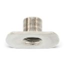 100 x Item 9060 A2 - Type C Weld-on nuts typ C without welding points M3 d17 / h5