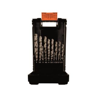 PROJAHN Kunststoff Kassette DIN 338 Typ SN 19-tlg. 1 - 10 mm/0,5 stgd.