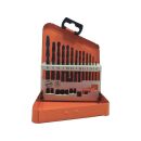 Twist drill set HSS-R 1,5-6,5/0,5 mm 13pcs ECO