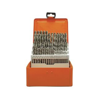 Twist drill set HSS-G 1-10/0,1 mm 91pcs ECO