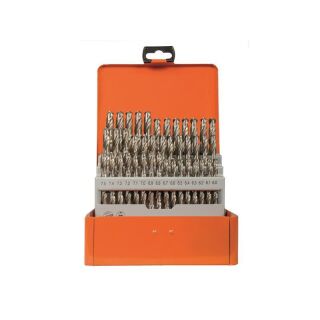 Twist drill set HSS-G 6-10/0,1 mm 41pcs TURBO