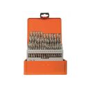 Twist drill set HSS-G 6-10/0,1 mm 41pcs TURBO