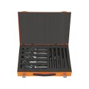 10 pieces set HSS-G twist drill bit, works standard,...