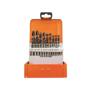 Twist drill set HSS-Co ATN UF-L DIN1897 2-10,2/0,5 mm 21pcs