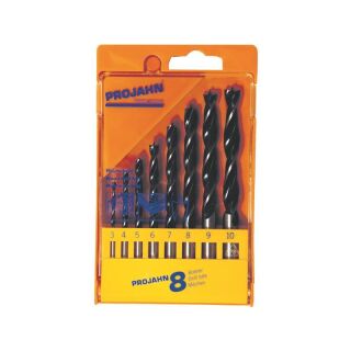 PROJAHN Holz Spiralbohrer-Satz, 8-tlg.