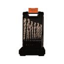Drill bit set HSS-Co speed 1-13 mm 25pcs plastic case
