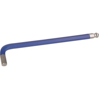 Ball point hex key long version, blue, incl. magnet 12,0 mm