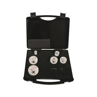 PROJAHN BiMetall Lochsägen-Koffer PROCut "Elektro I" 8tlg