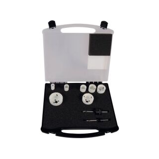 PROJAHN BiMetall Lochsägen-Koffer PROCut "Sanitär" 9tlg