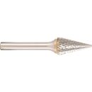 Tungsten carbide rotary burr cone 31°, shape M d1...