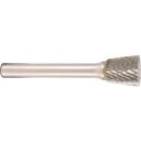 Tungsten carbide rotary burr cone 31°, shape M d1...