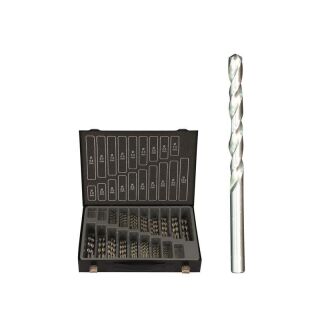 Twist drill set HSS-G 1-10/0,5 mm 170 pcs BASIC