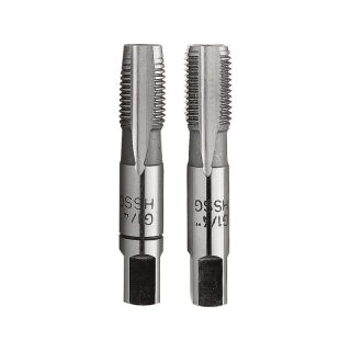 Hand tap set HSS-G withworth pipe thre ad G1/2"